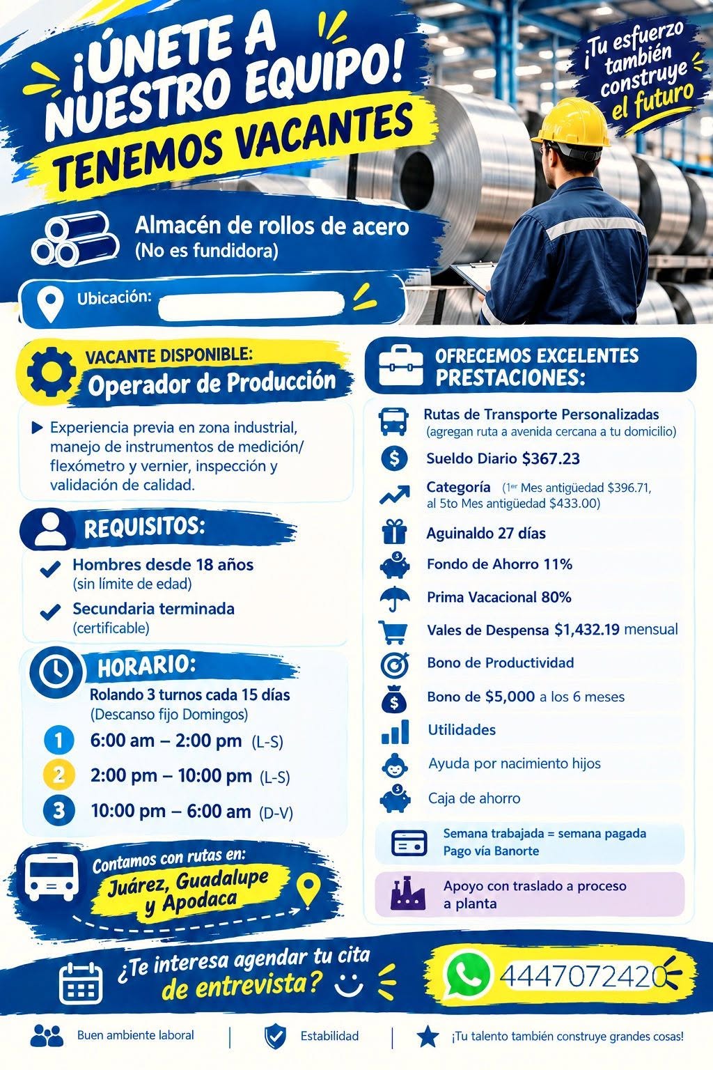Operador de Producción