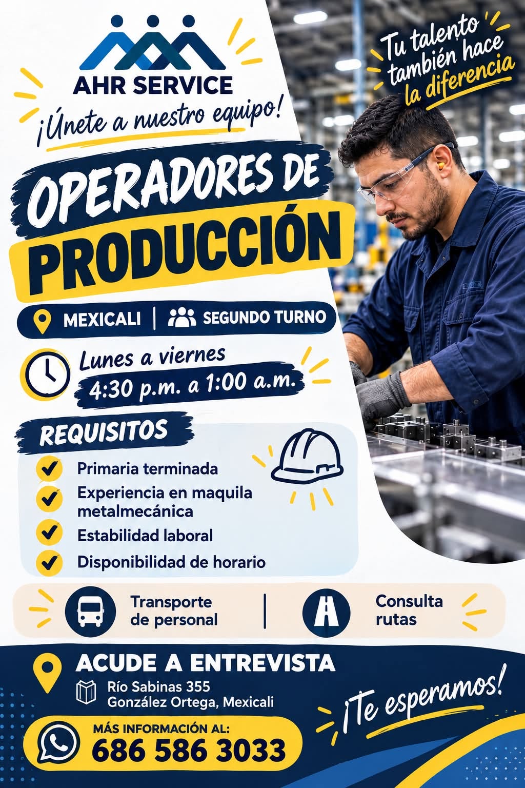 Operador de Producción