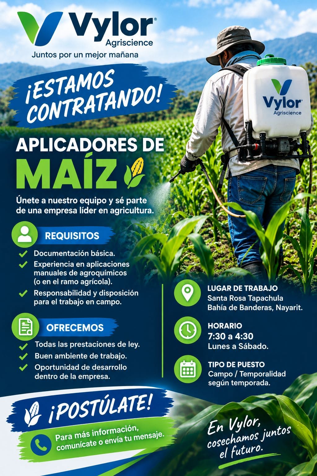 Aplicador de Maíz