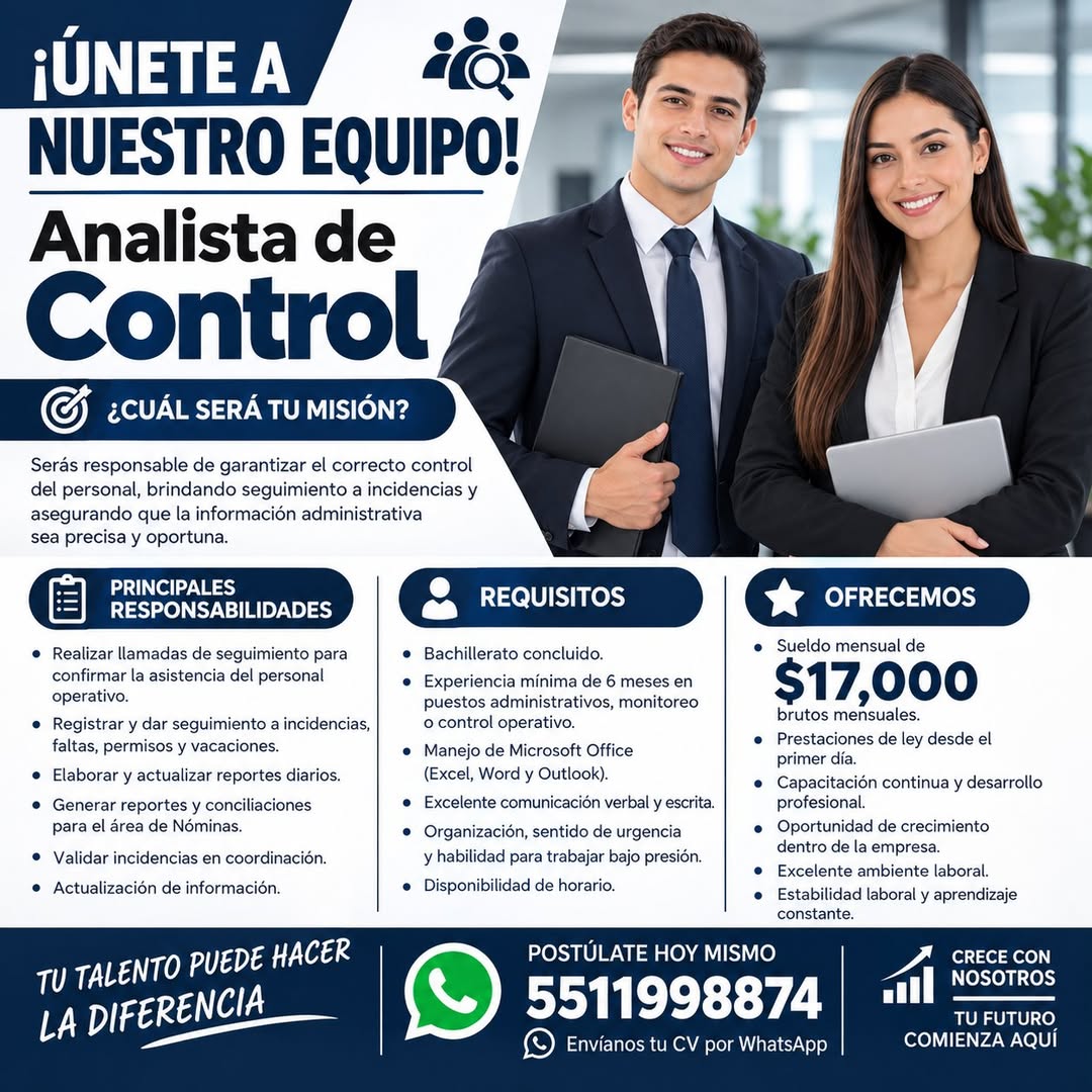 Vacante disponible