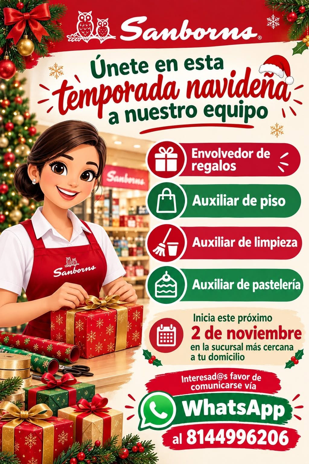Envolvedor(a) de regalos