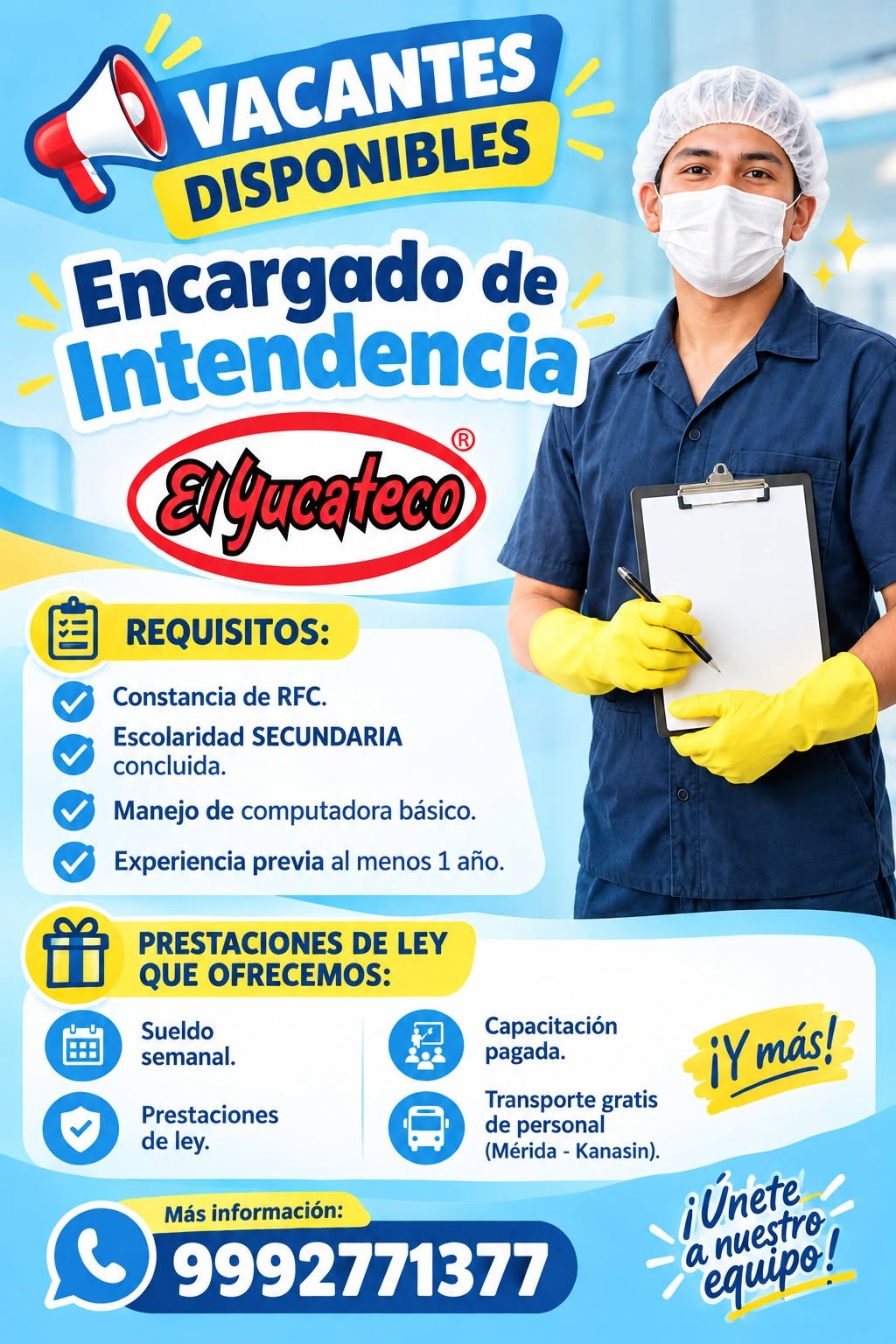 Encargado de Intendencia