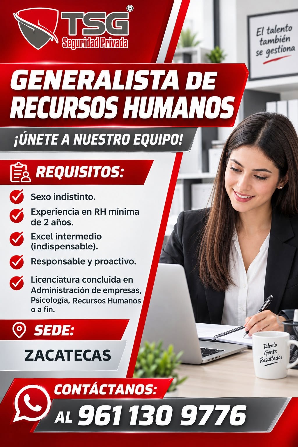 Generalista de Recursos Humanos