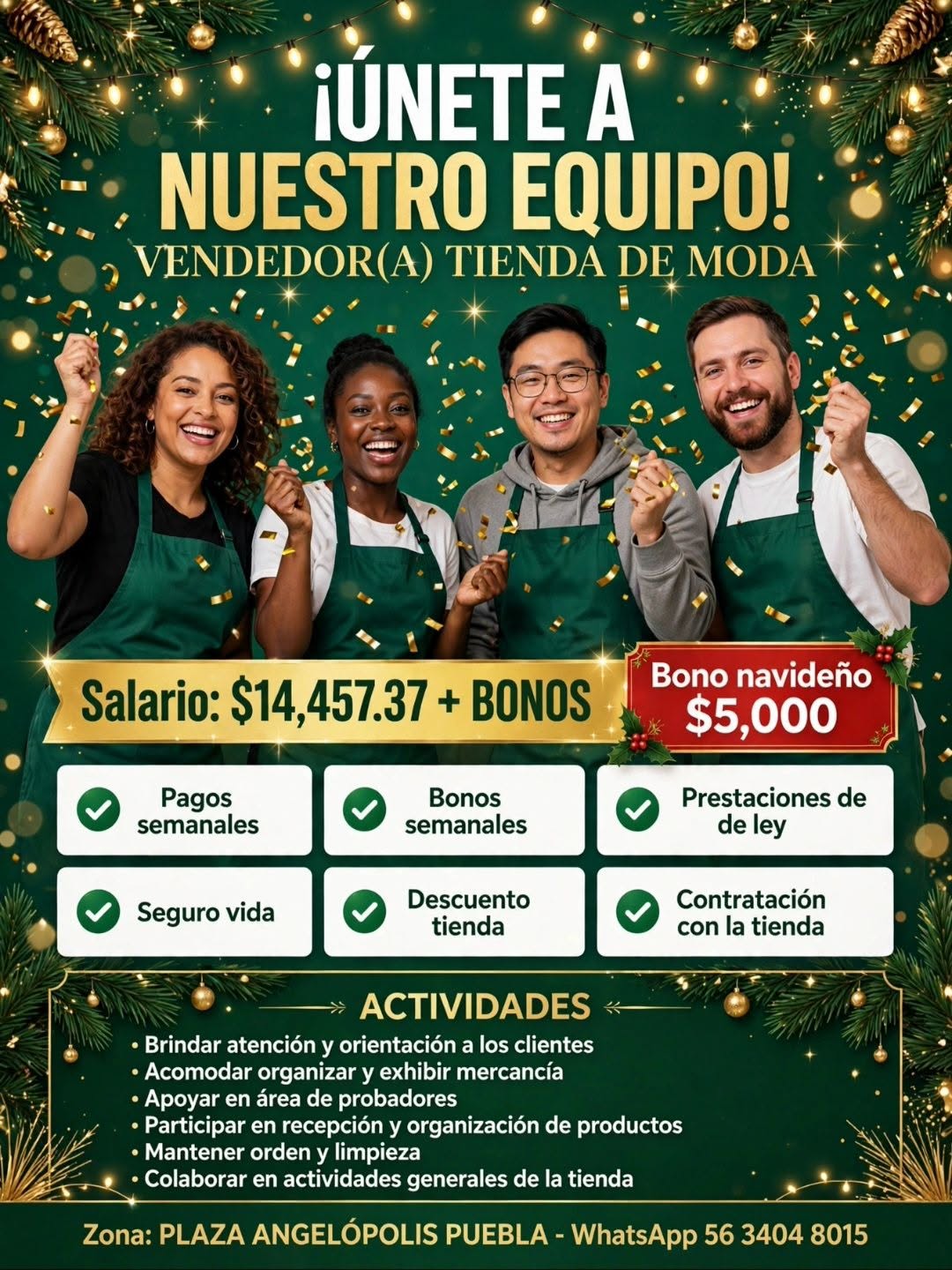 Vendedor(a)