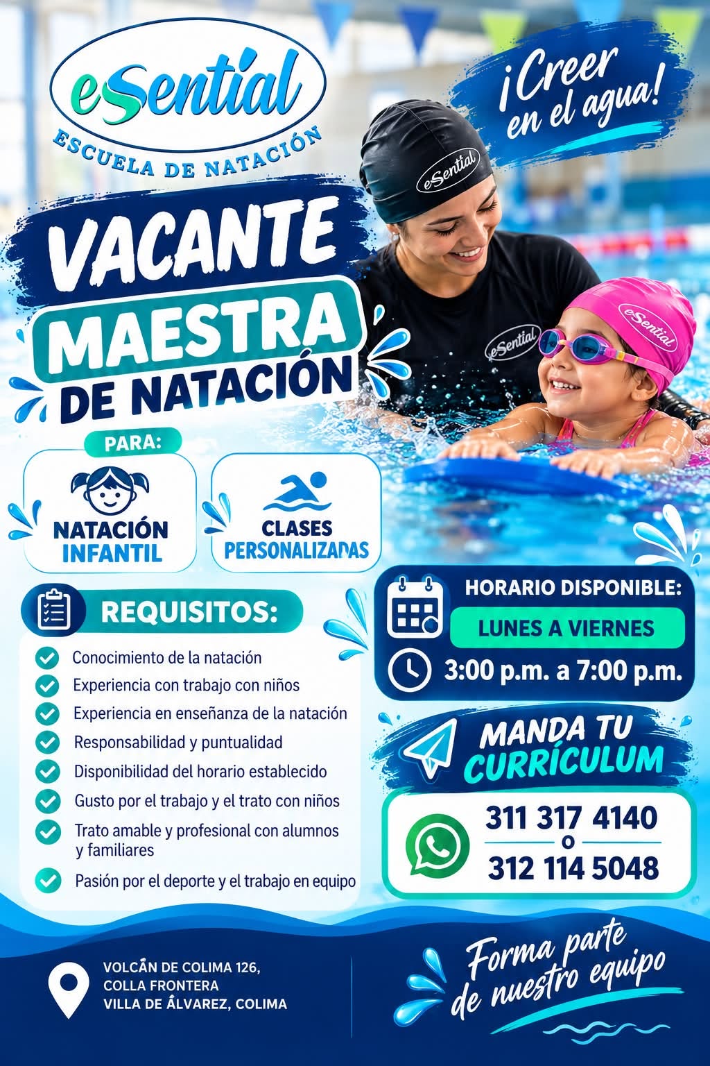 Maestra de Natación