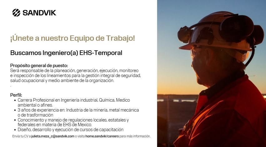 Ingeniero (a) EHS - Temporal