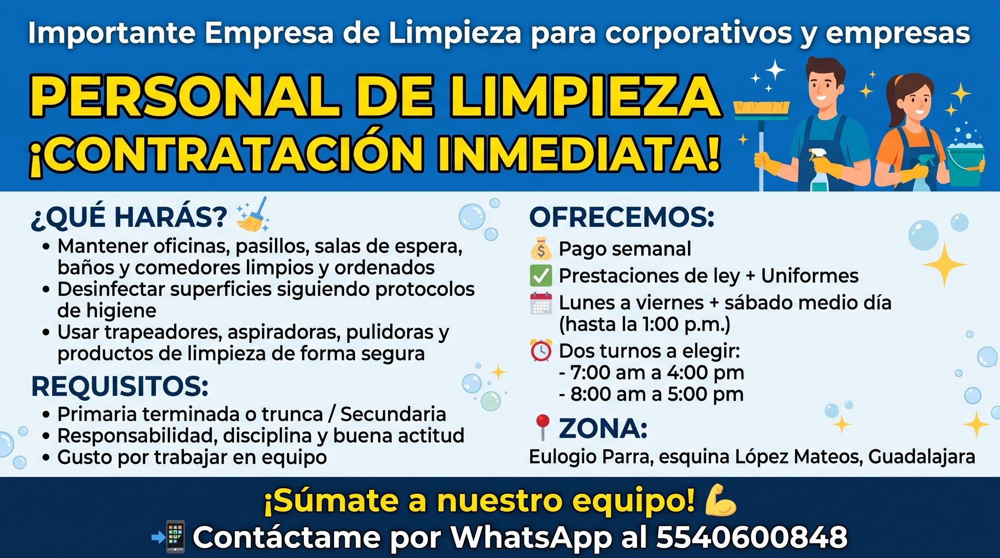 Vacante disponible