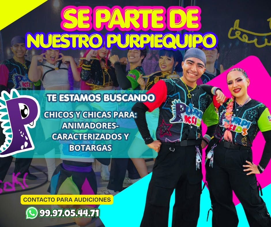 Bailarín para Shows Infantiles