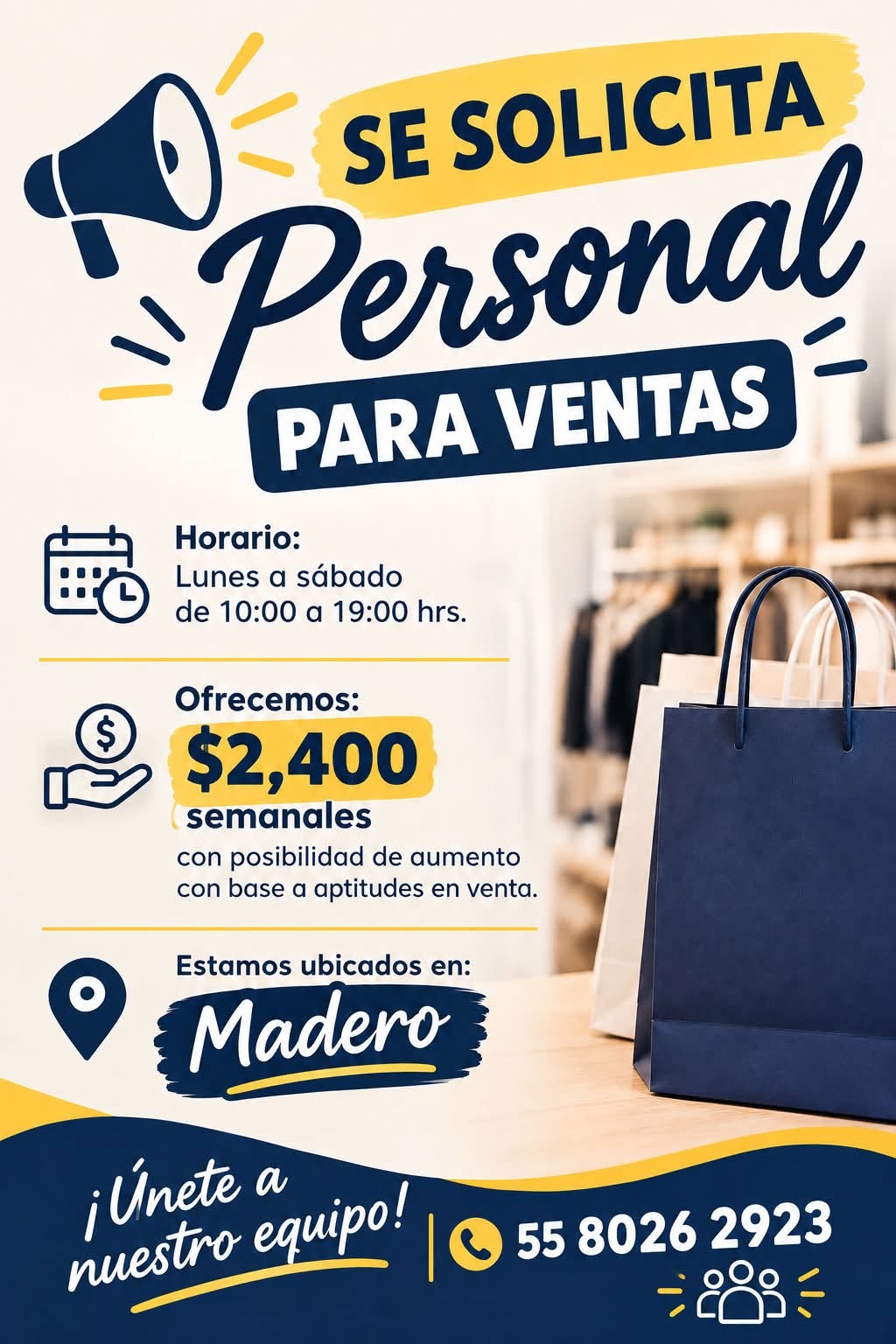 Vacante disponible