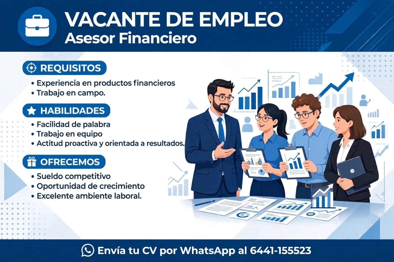 Asesor Financiero de Crédito Grupal