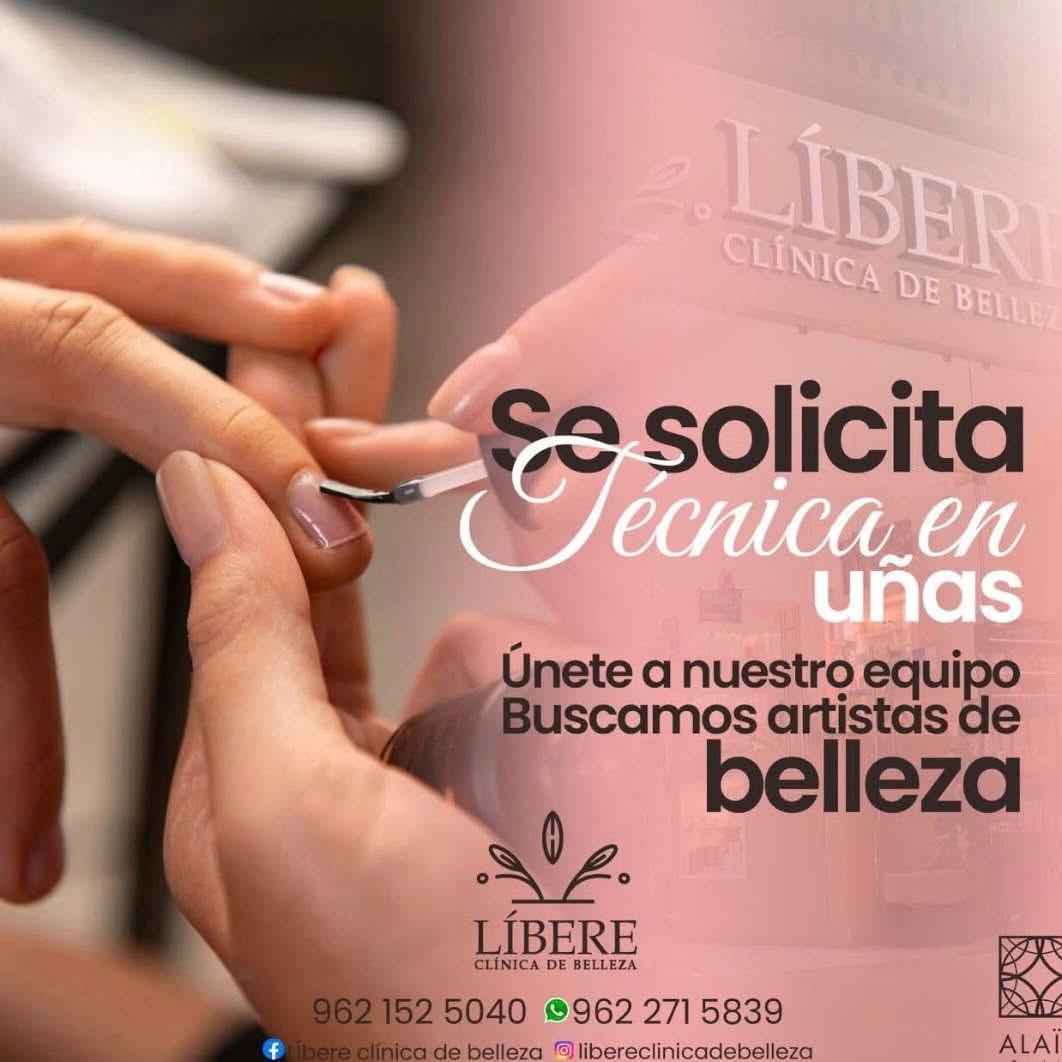 Personal en el área de uñas