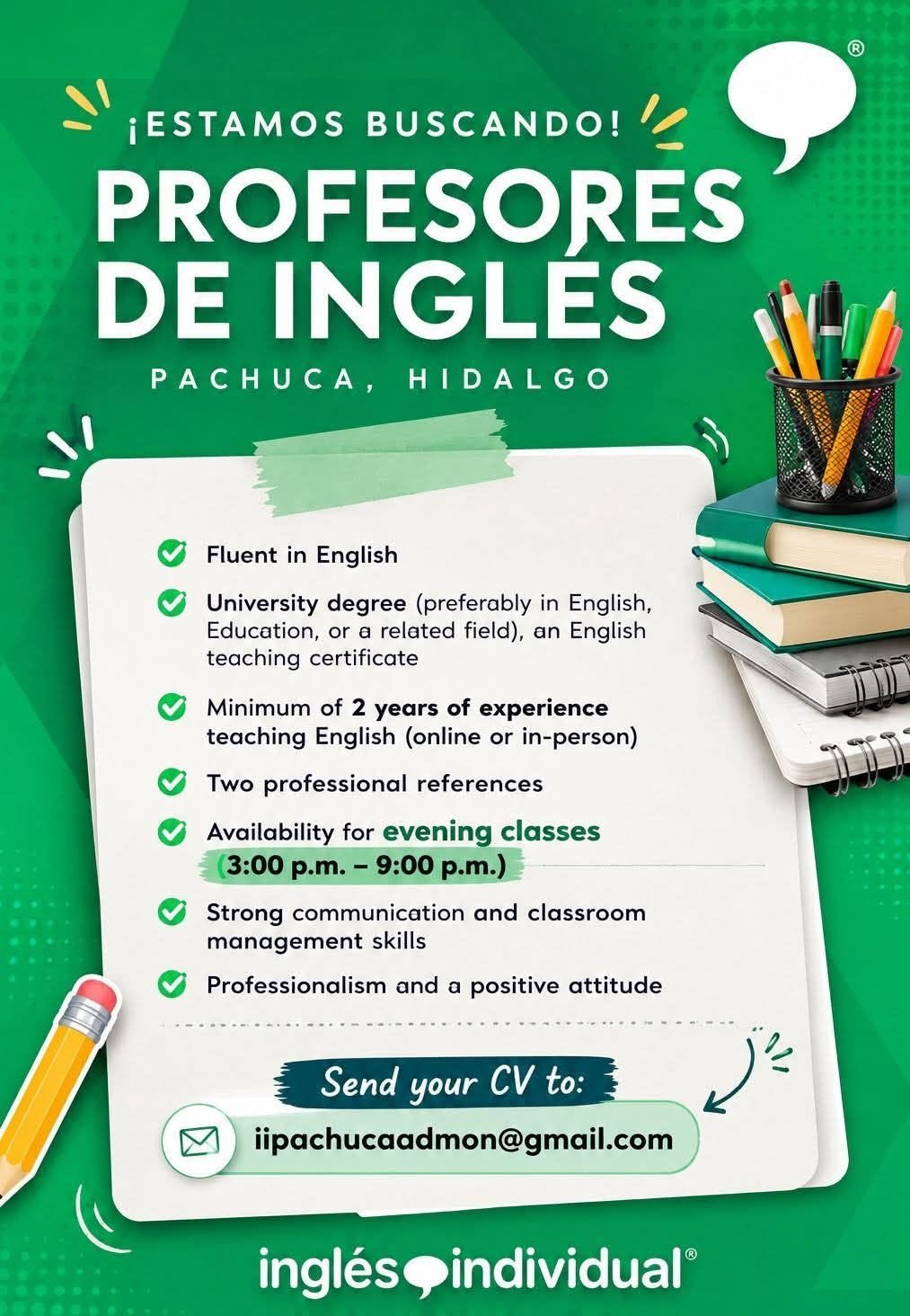 Profesor de Inglés