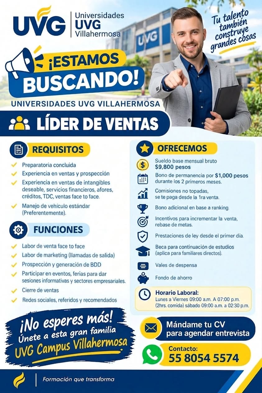 Vacante disponible