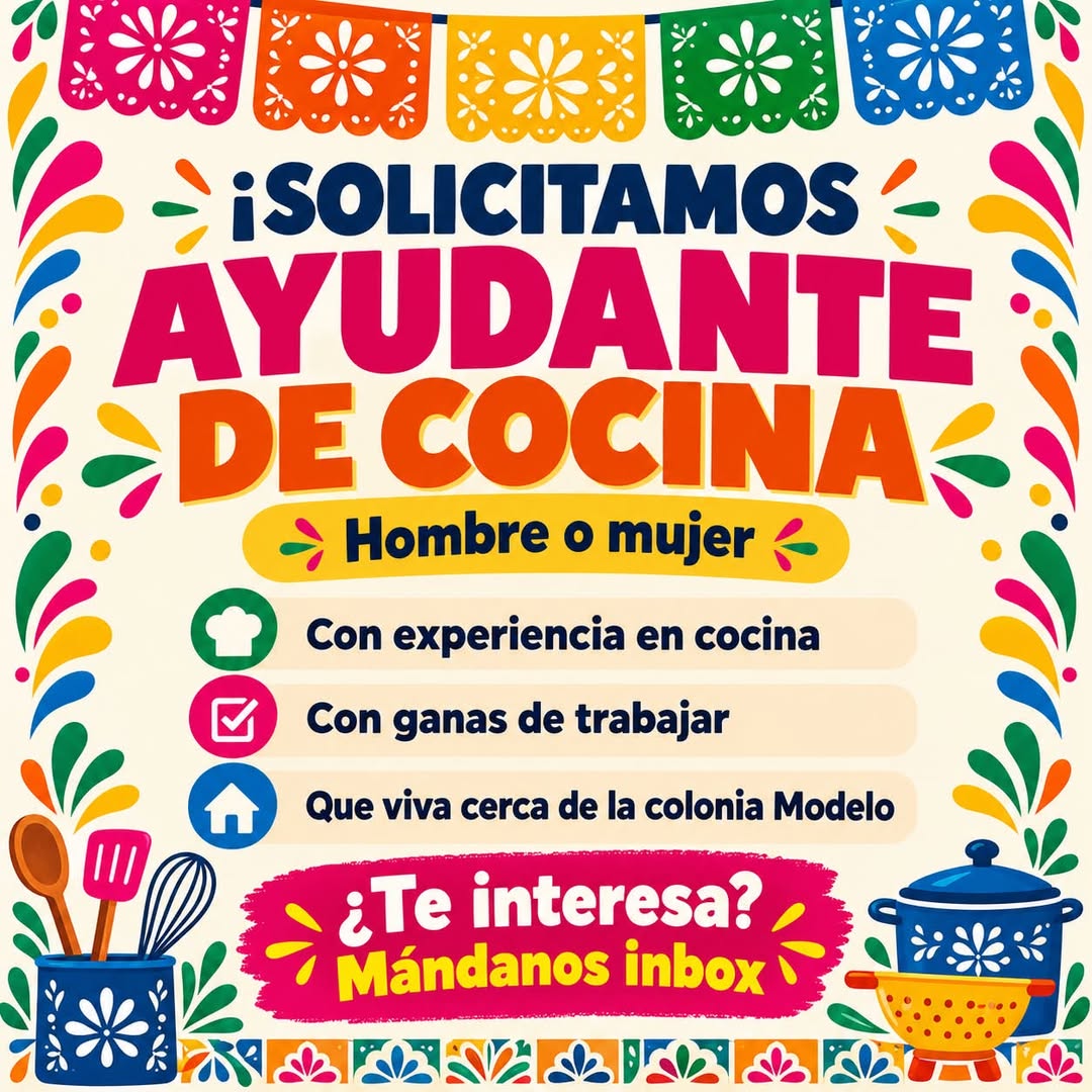 Ayudante de Cocina