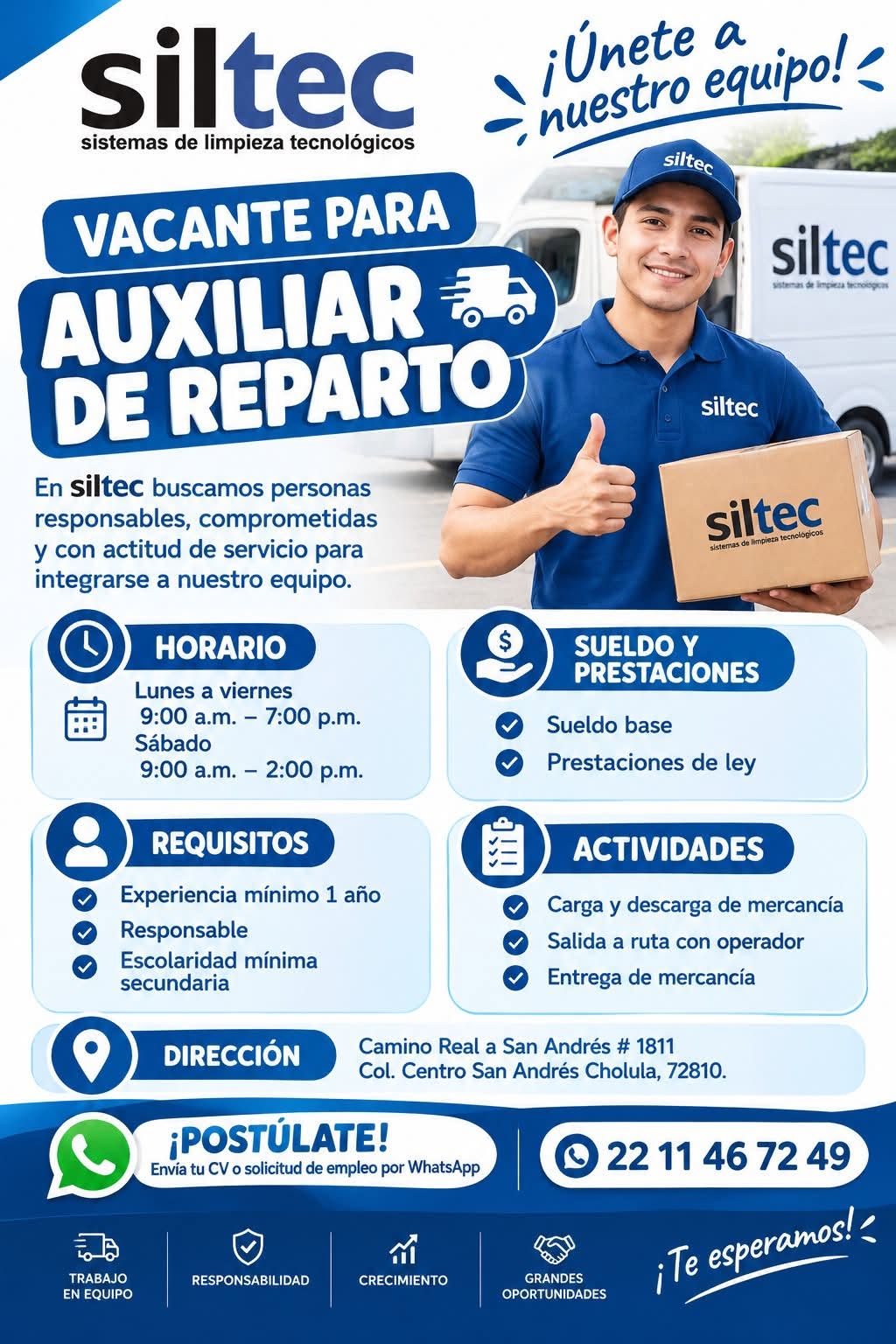 Auxiliar de Reparto