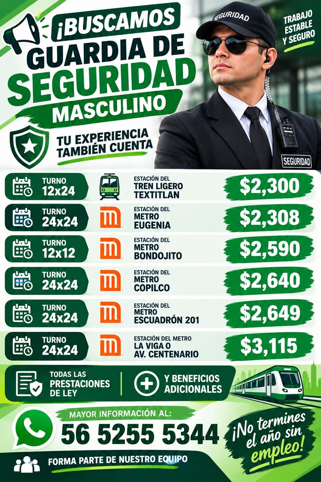 Vacante disponible