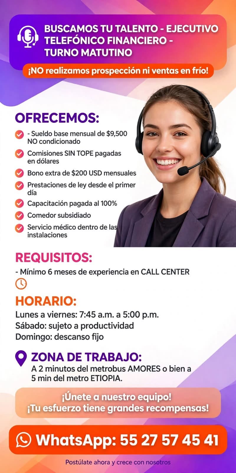 Vacante disponible