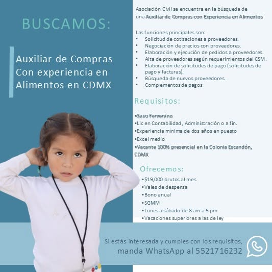 Auxiliar de Compras