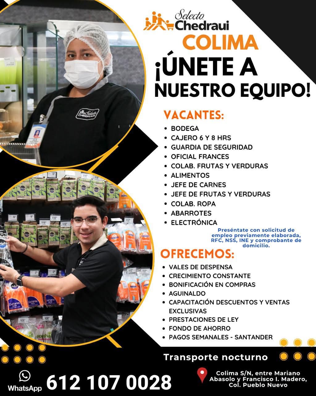 Vacante disponible