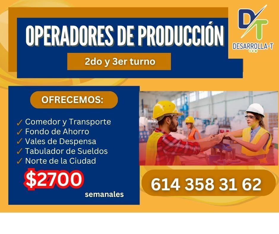 Operador de Producción