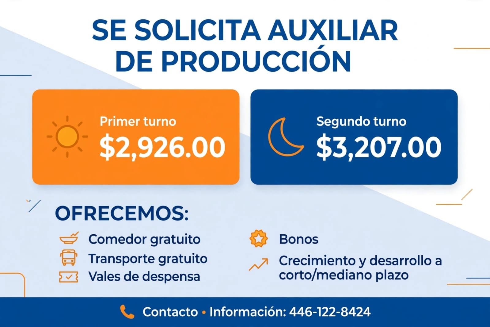 Vacante disponible