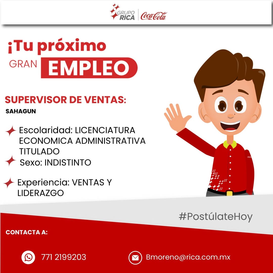 Supervisor de Ventas