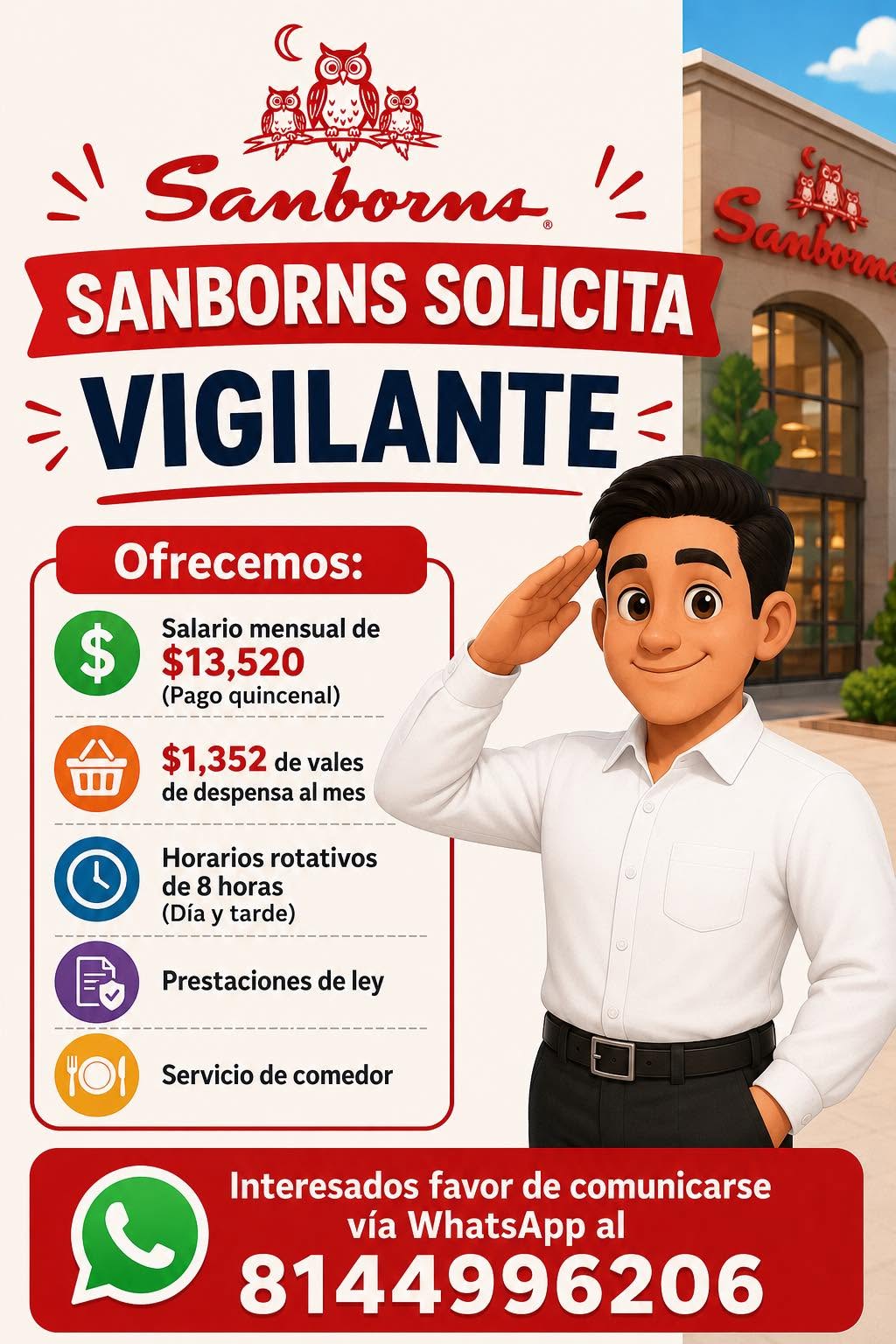 Vacante disponible