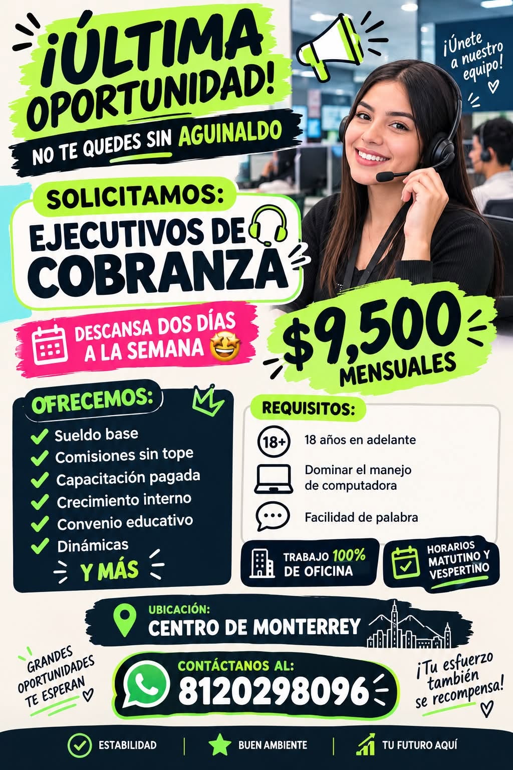 Vacante disponible