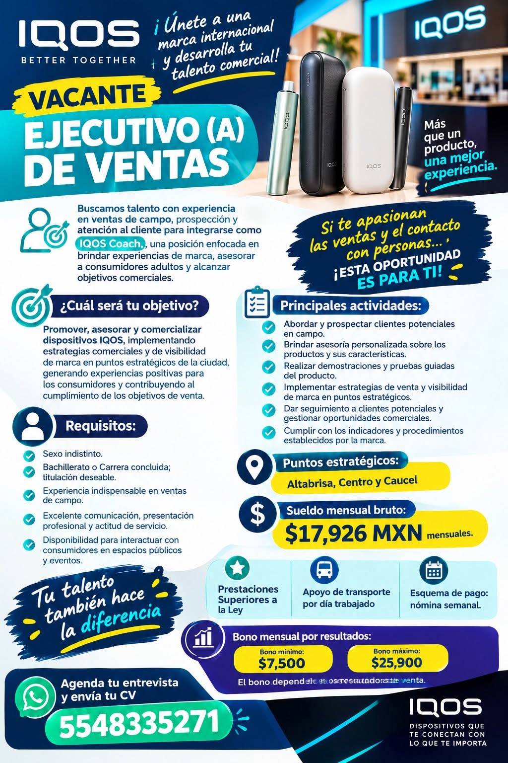 Vacante disponible