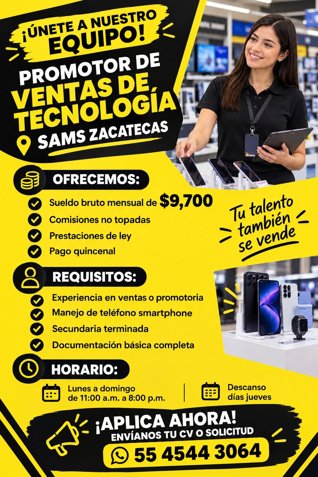 Promotor de Ventas de Telefonía