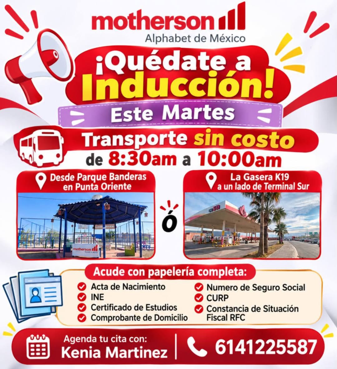Vacante disponible