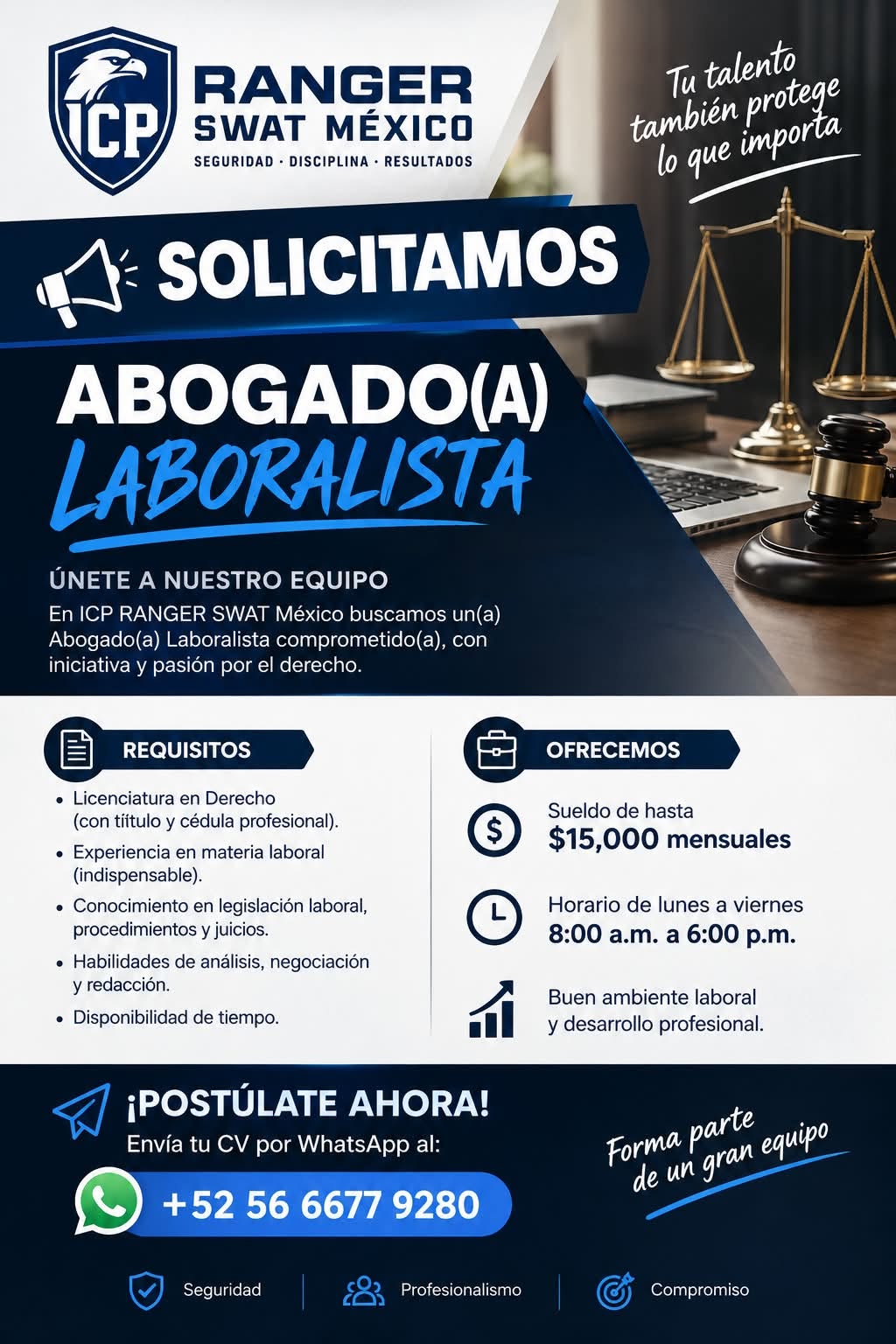 Vacante disponible