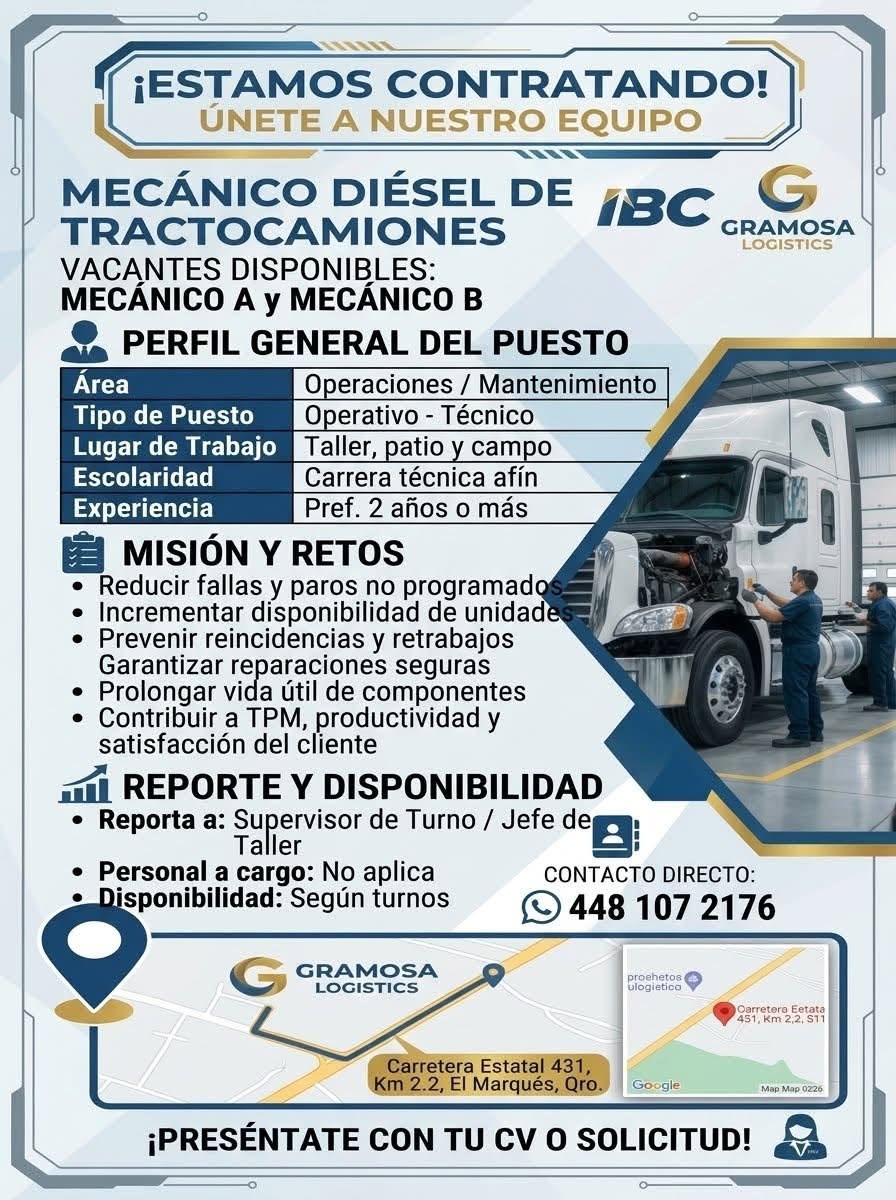 Vacante disponible
