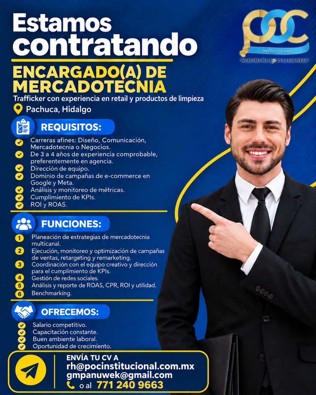 Encargado(a) de Mercadotecnia