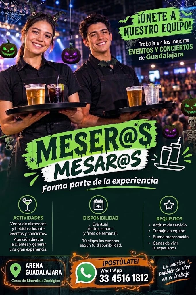 Mesero Vendedor