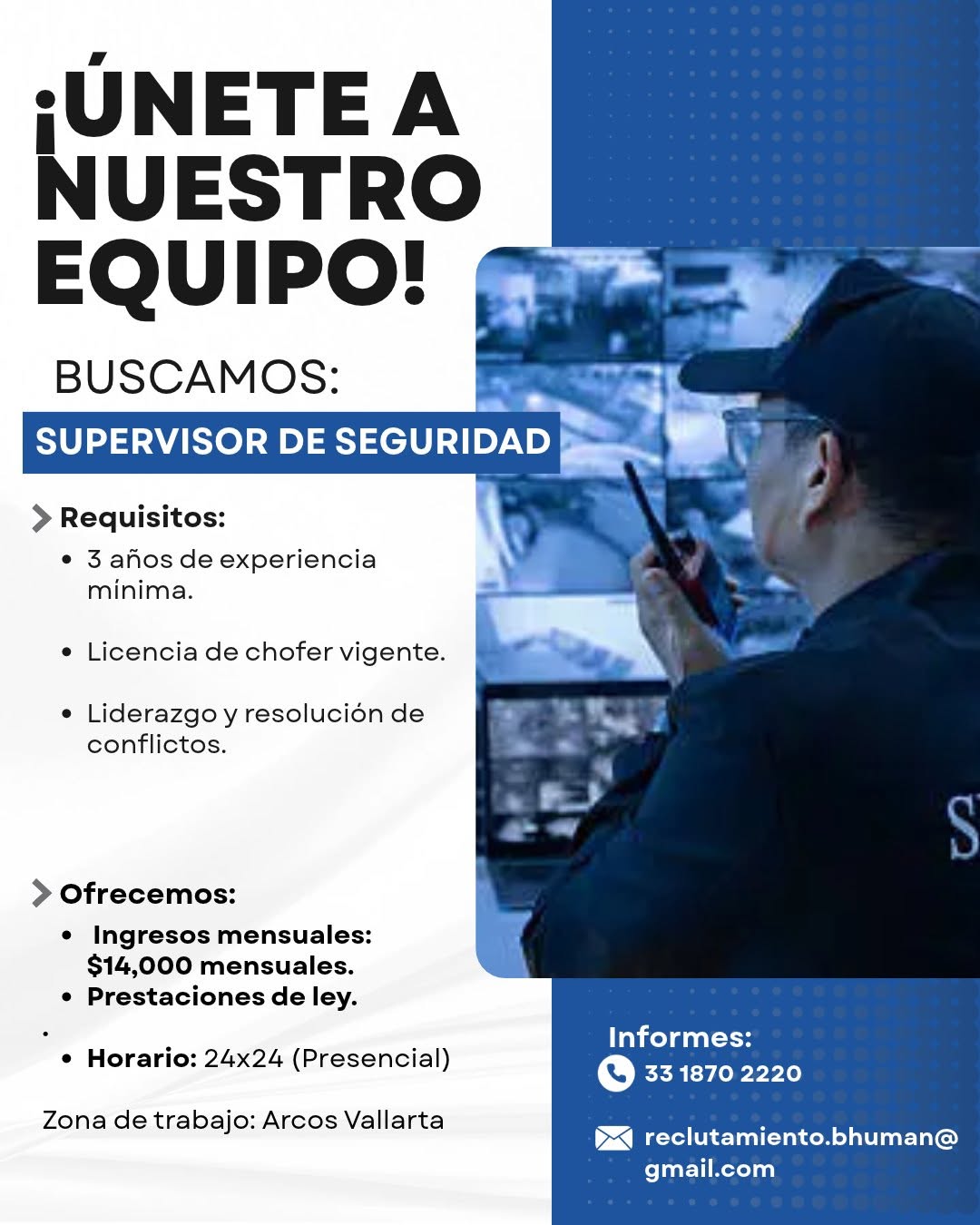 Supervisor de Seguridad Privada