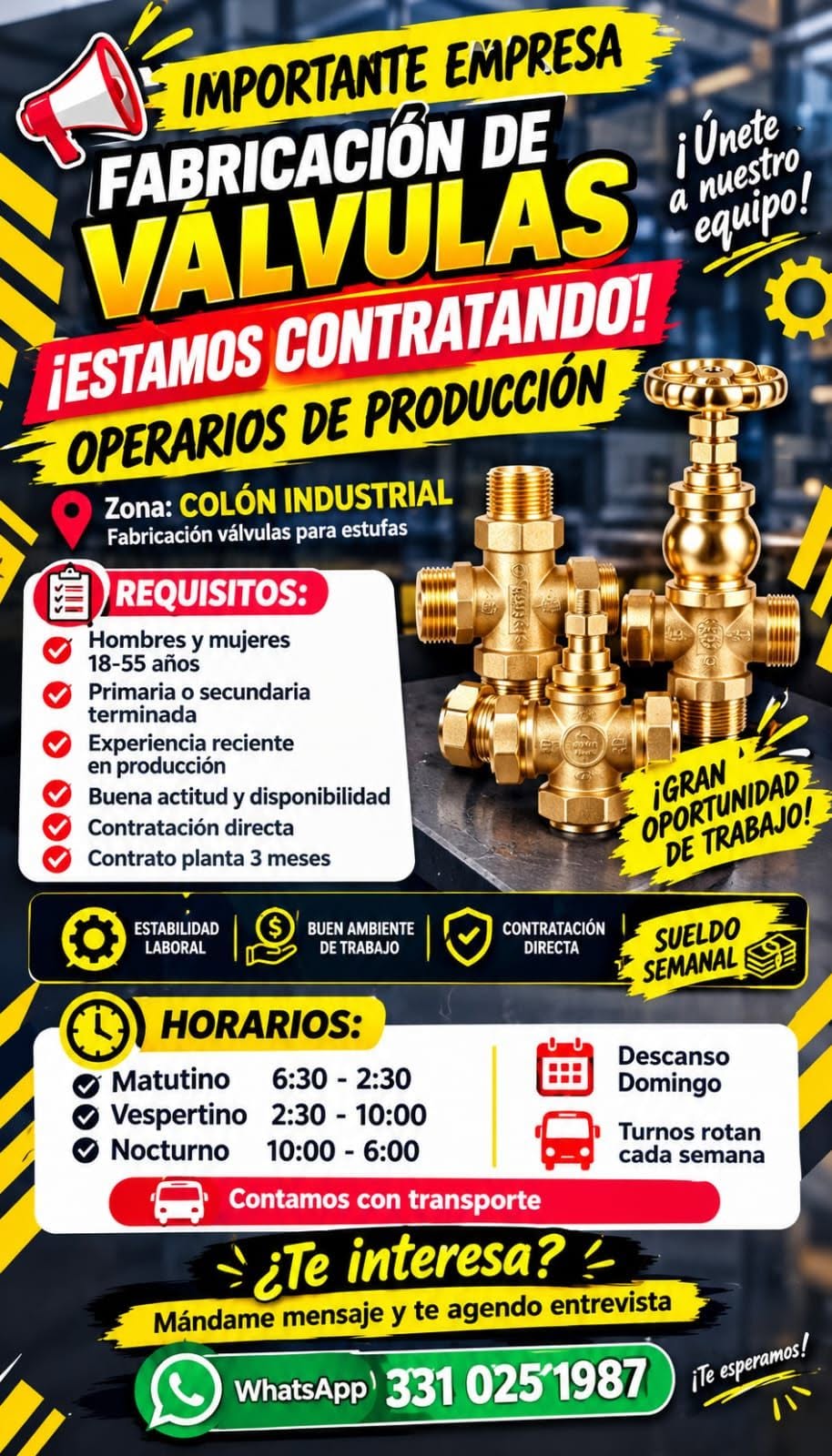 Operario de Producción