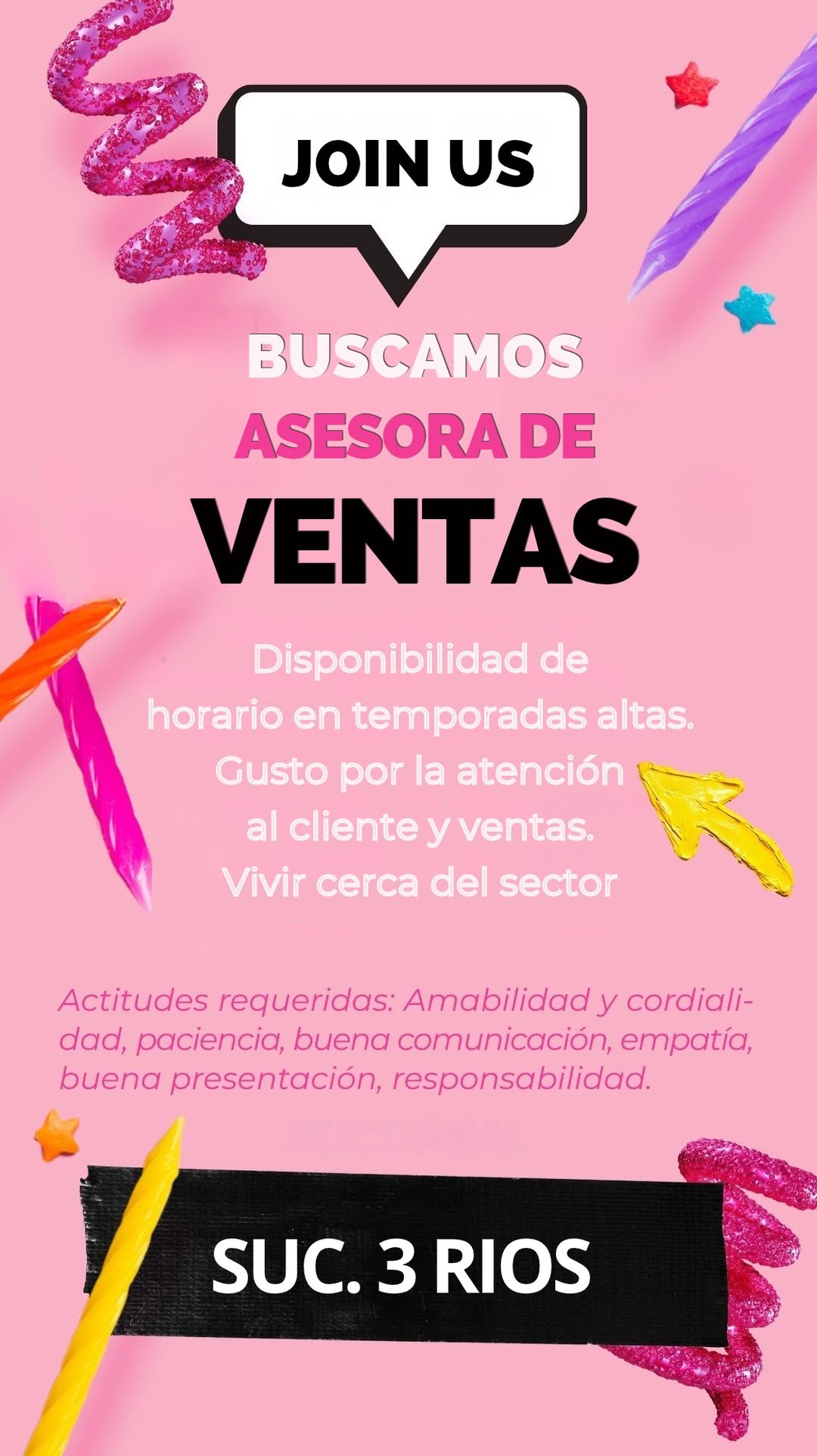 Vacante disponible