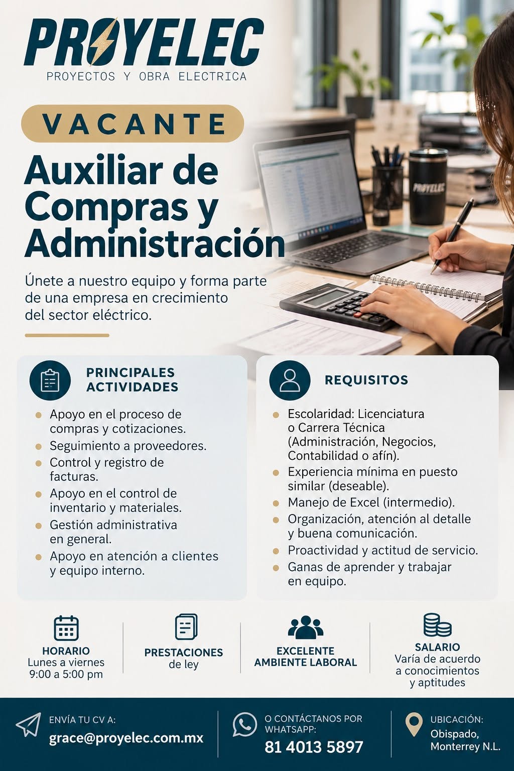 Auxiliar de Compras