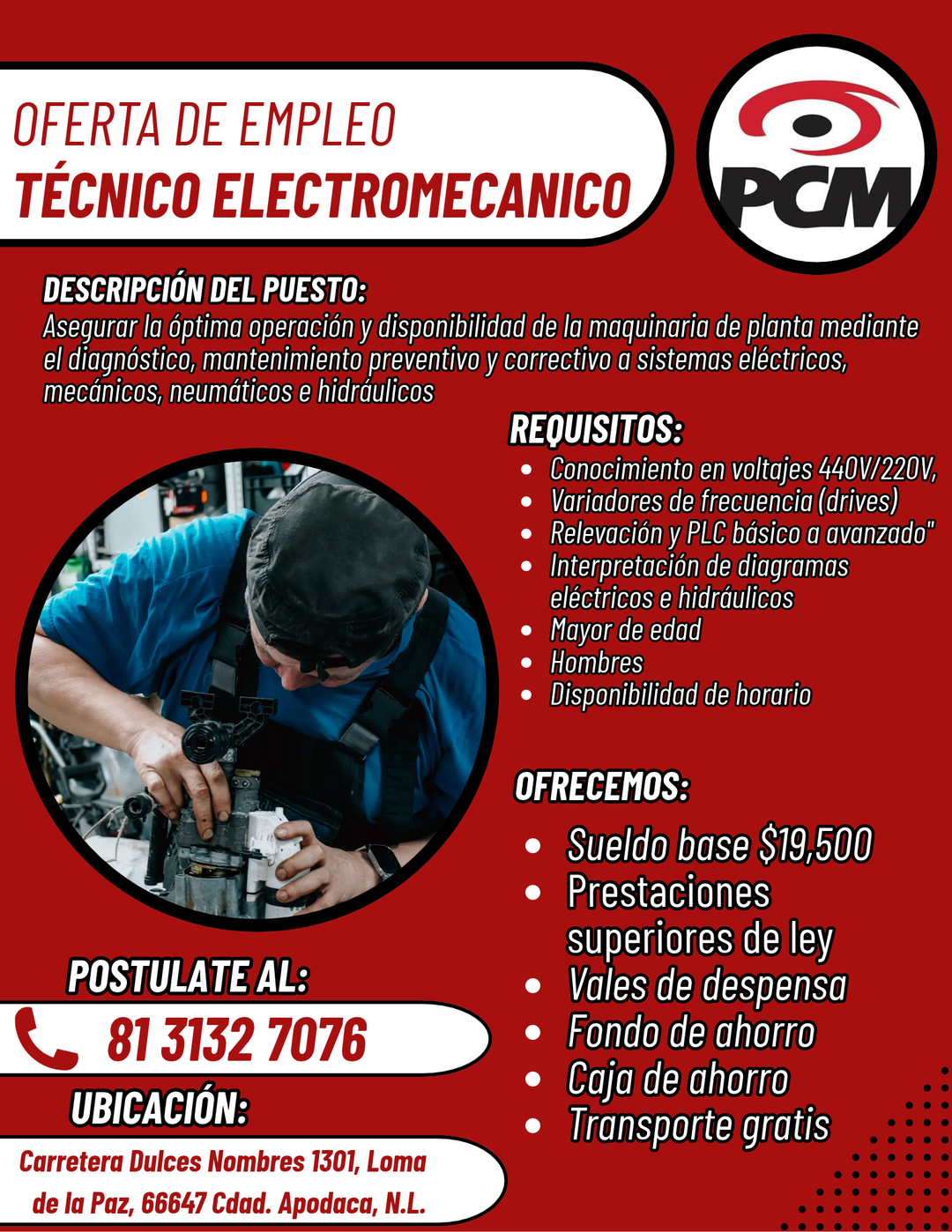 Técnico Electromecánico