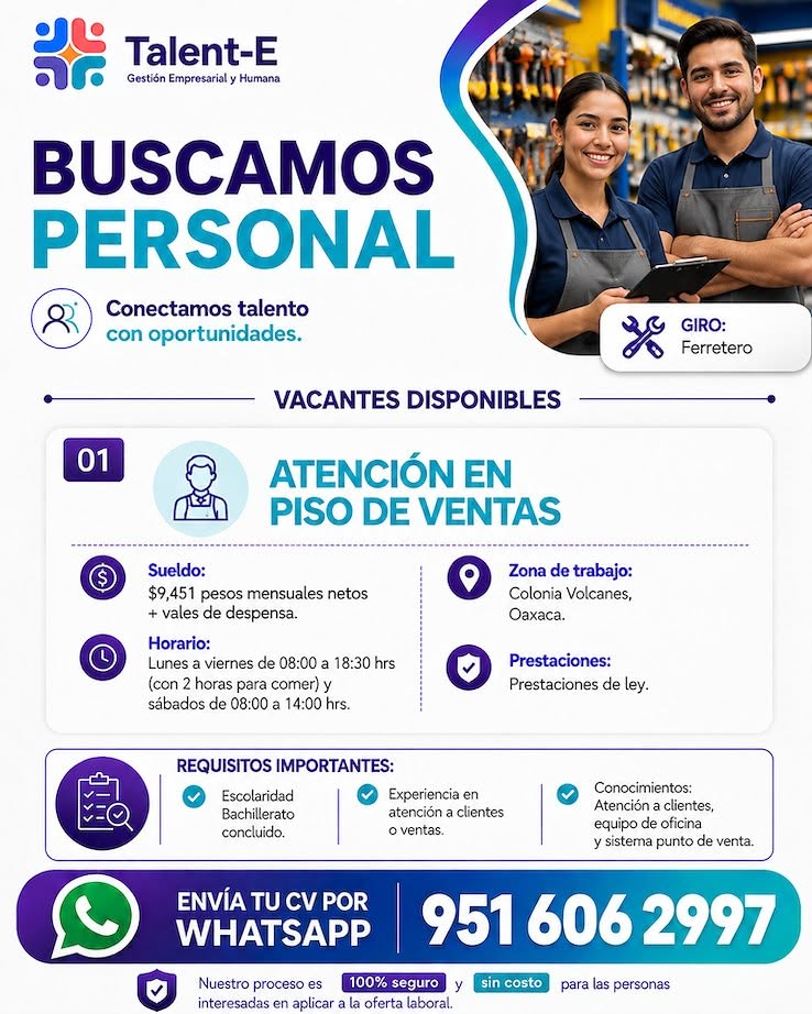 Vacante disponible