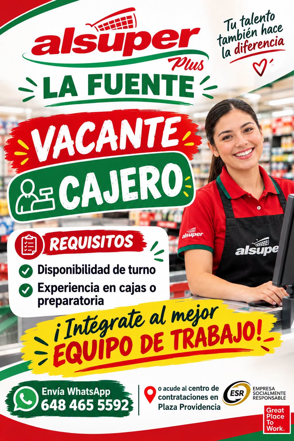 Vacante disponible