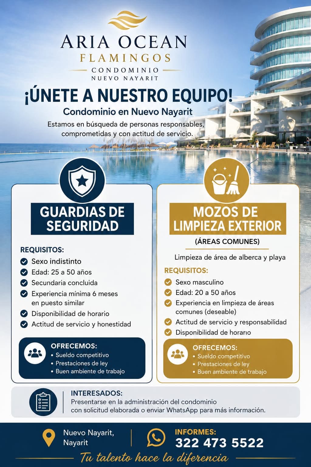 Vacante disponible