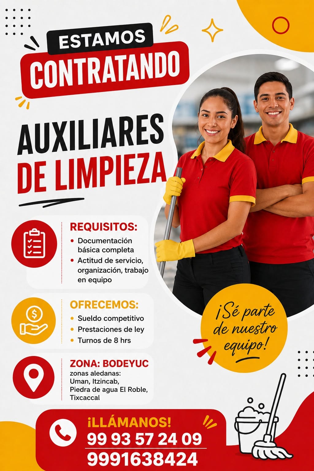 Auxiliar de Limpieza