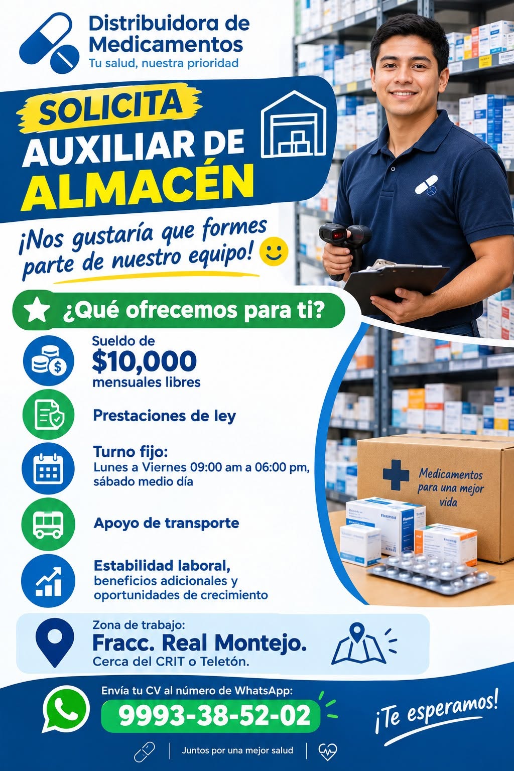 Auxiliar de Almacén
