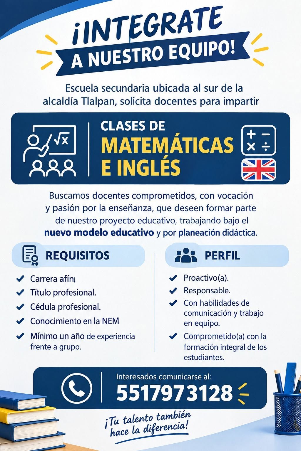 Vacante disponible
