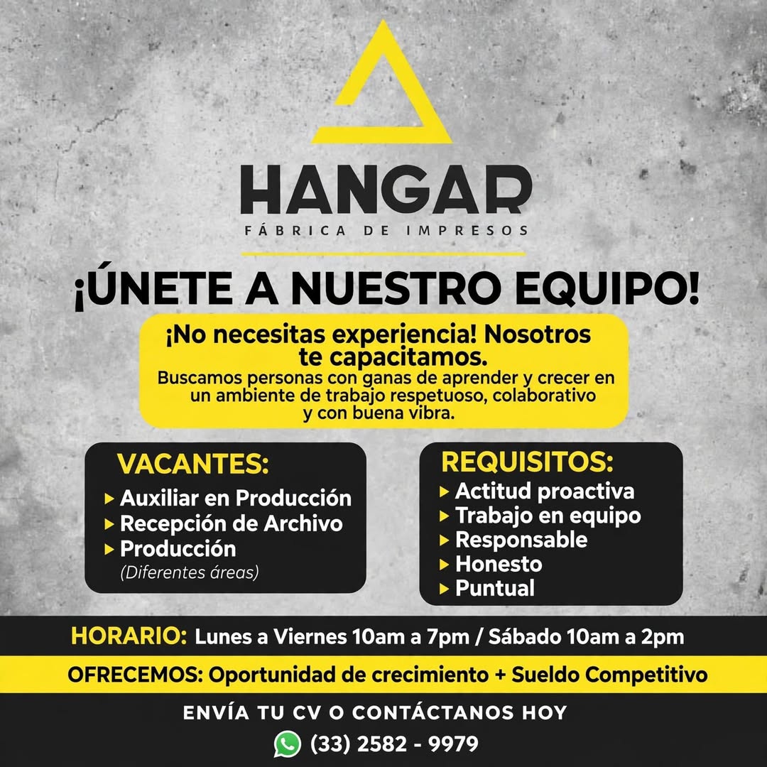 Auxiliar en Producción