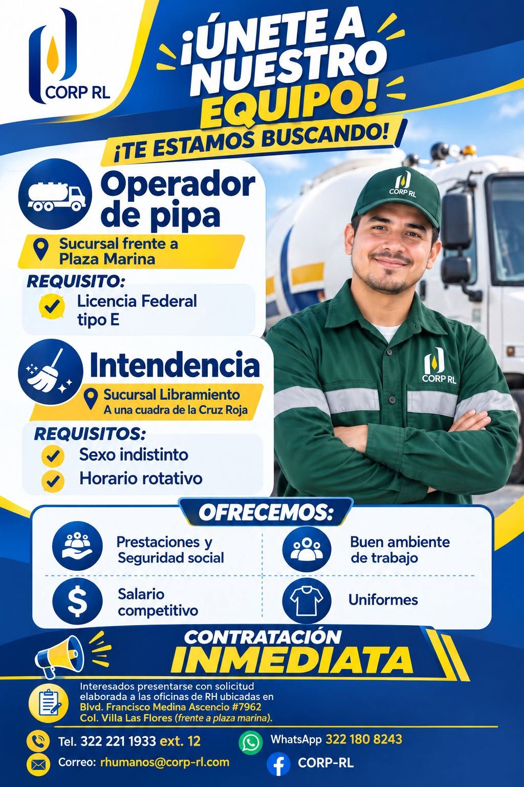 Vacante disponible