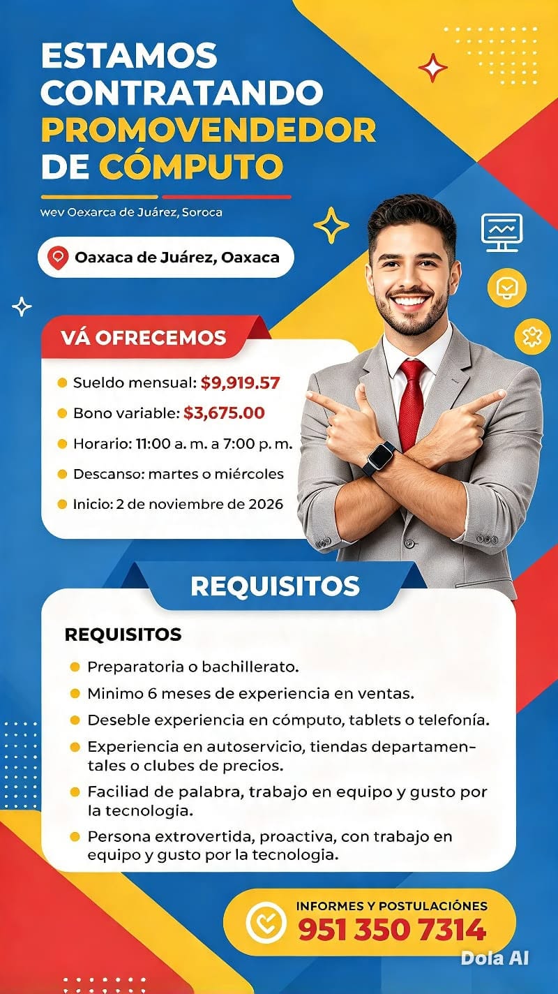 Vacante disponible
