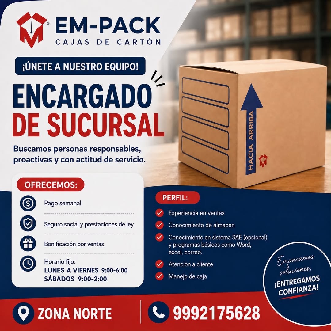 Encargado de Sucursal